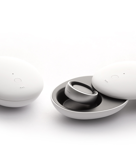 Dhyana 2 ring and charging dock components