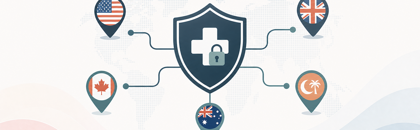 How HIPAA Relates to Healthcare Laws in Canada, UK, Australia & MENA